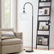 Lawson Recycled Glass Floor Lamp - Unique Brass Finish Aluminum Lighting